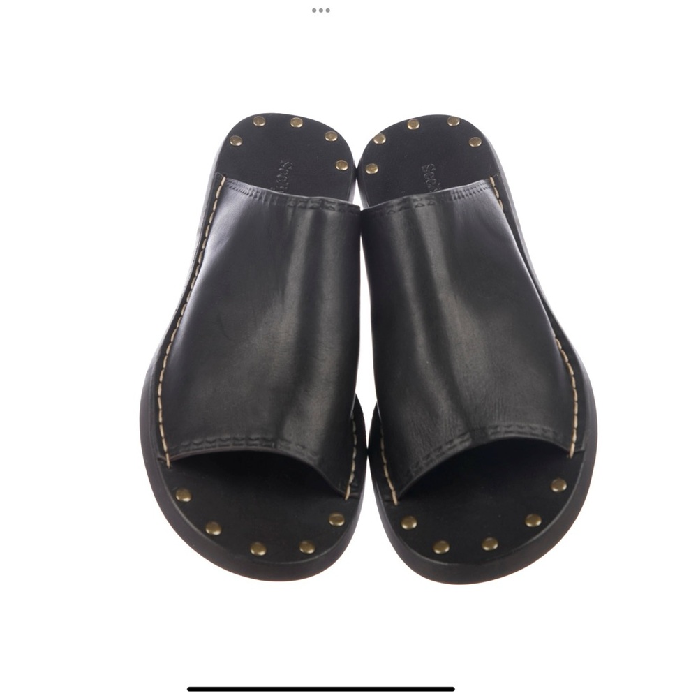See By Chloe Black Leather Sandals